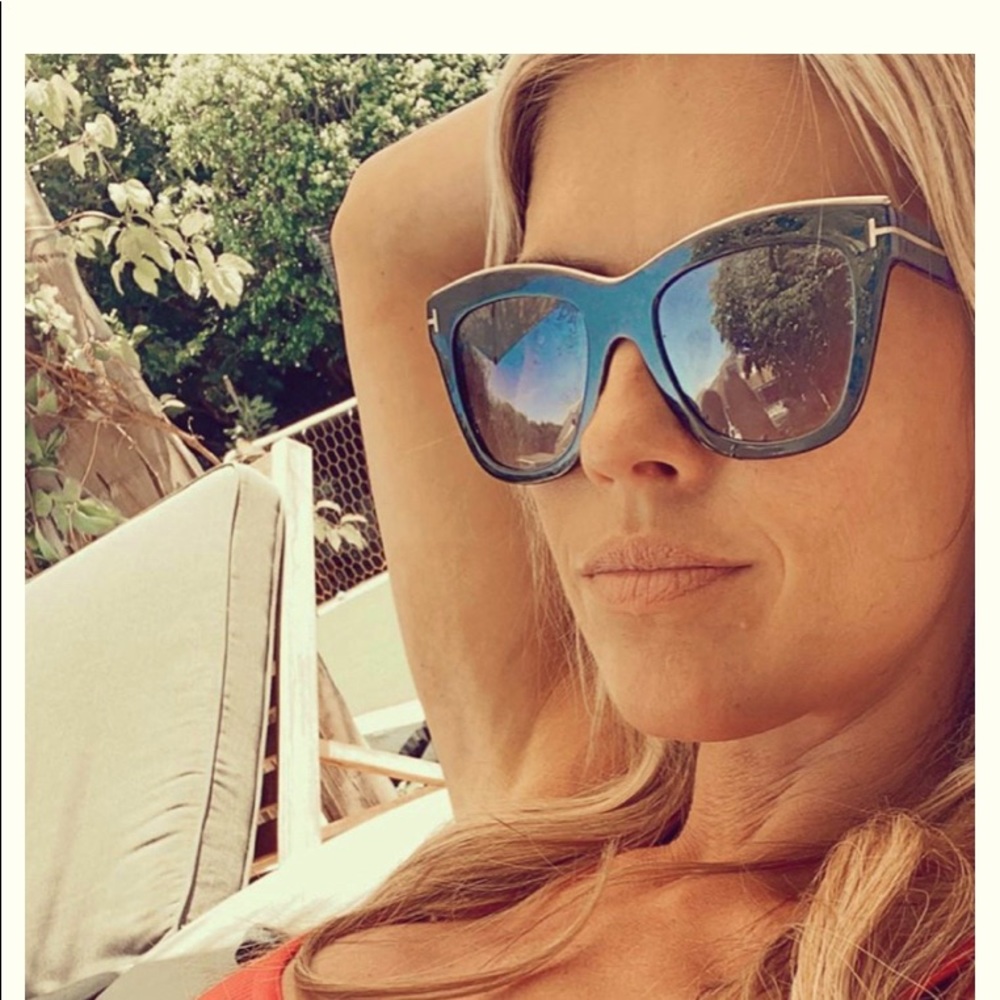 Tom Ford Julie square sunglasses 52mm